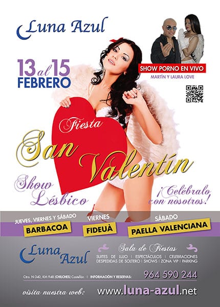 Del 13 al 15 de Febrero: Fiesta San Valentín